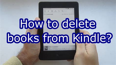 how to delete books from kindle fire and ensure your device runs smoothly