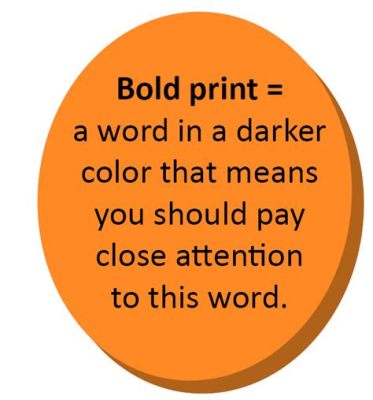 What Is a Bold Print: A Dive into the Definitions and Depths